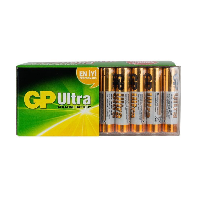 Gp 24au R03 Ultra Alkalin Aaa İnce Kalem 40 Lı Paket Fiyat (4172)