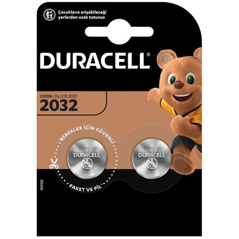 Duracell Cr2032 Lityum Pil 2li Paket Fiyat (4172)