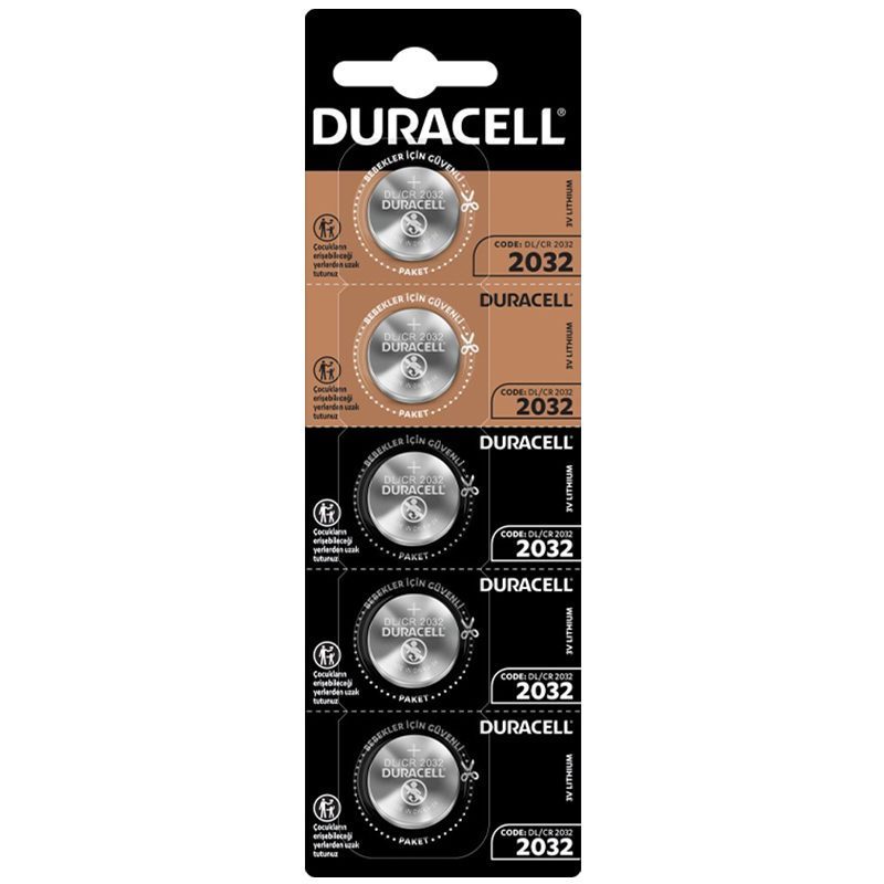 Duracell Cr2032 Lityum Pil 5li Paket Fiyat (4172)