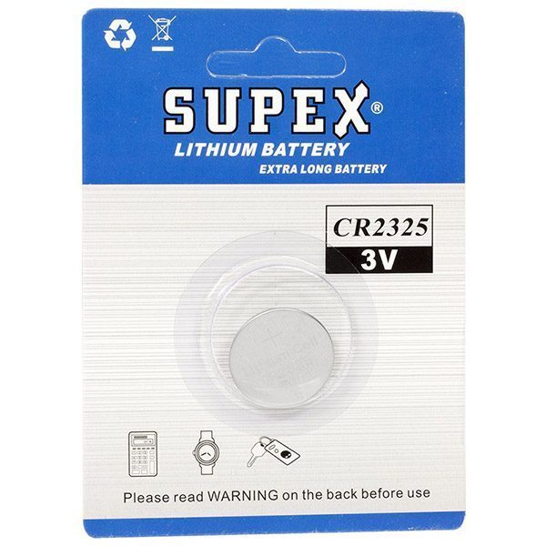 Supex Cr2325 3v Lityum Pil Tekli (4172)