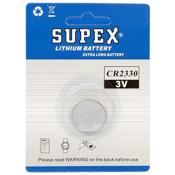 Supex Cr2330 3v Lityum Pil Tekli (4172)