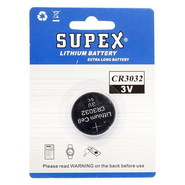 Supex Cr3032 3v Lityum Pil Tekli (4172)