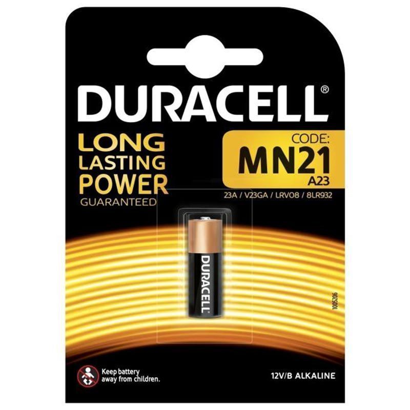 Duracell Lityum Mn21 Pil Tekli Paket (alarm Pili 23a) (4172)