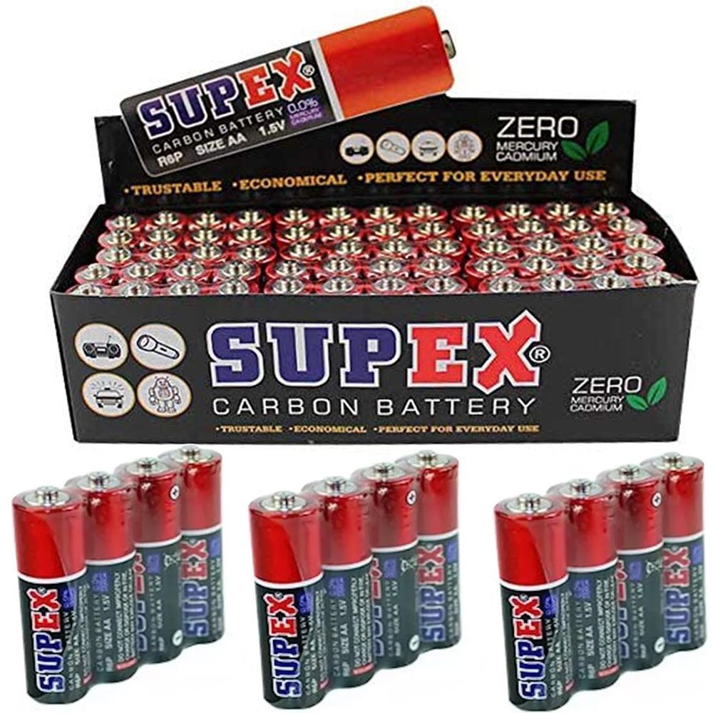 Supex R6 1.5v Çinko Karbon Aa Kalem Pil 60lı Paket Fiyat (4172)