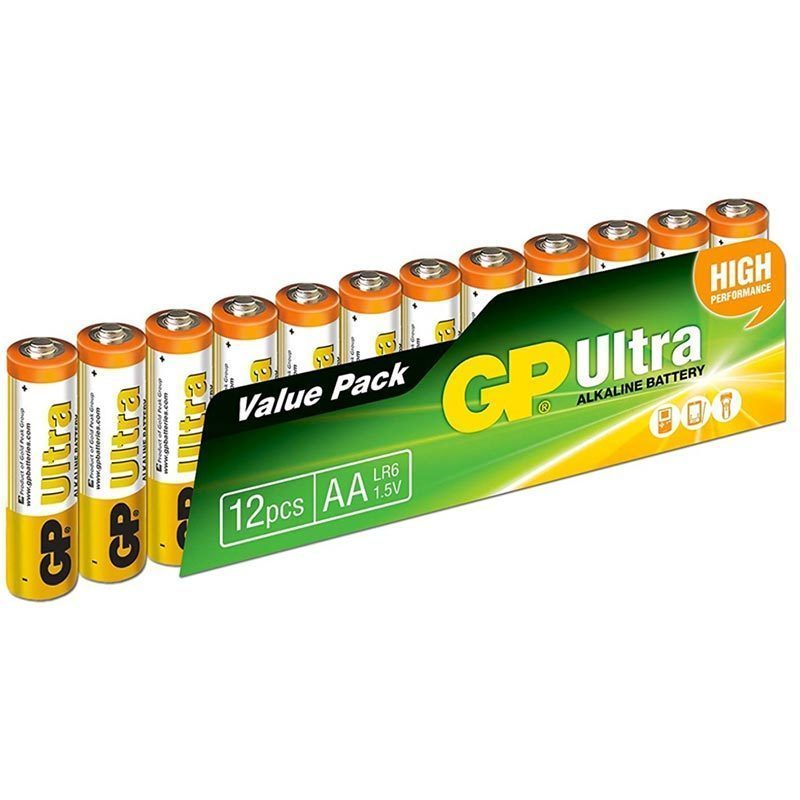 Gp 15au-12li Paket Alkalin Aa Kalem Pil (12li Fiyat) (4172)