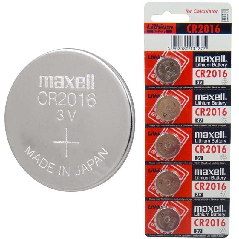 Maxell Cr2016 3v Lıtyum Para Pil 5li Paket (4172)