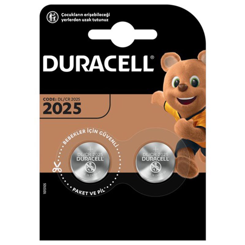 Duracell Cr2025 Lityum Pil 2li Paket Fiyat (4172)