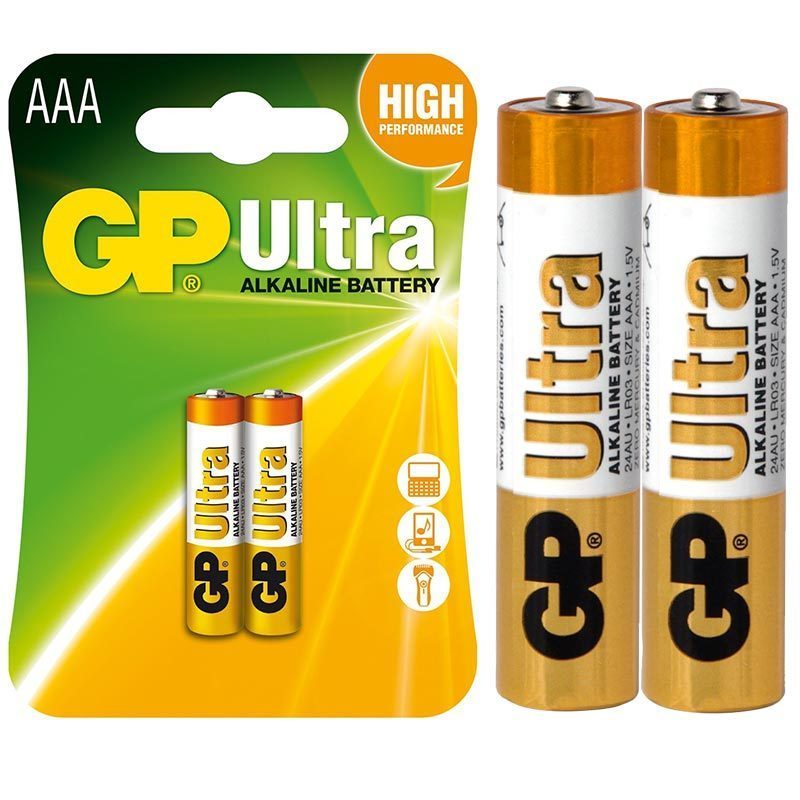 Gp 24au-2u2 Alkalin İnce Kalem Pil 2 Li Paket Fiyat (4172)