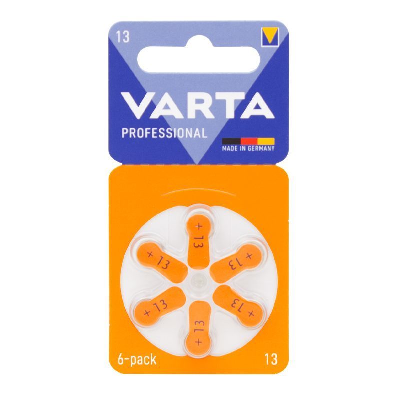 Varta 13 No Kulaklık Pili 6lı Paket (4172)