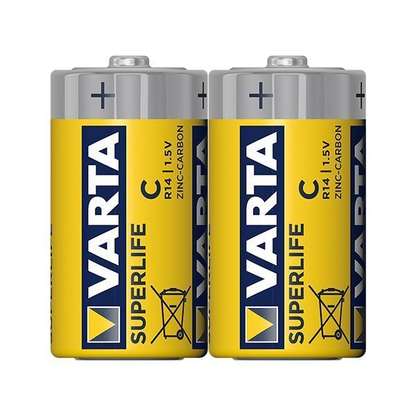 Varta Superlıfe Çinko Orta Boy C Pil 24lü Paket Fiyat (4172)