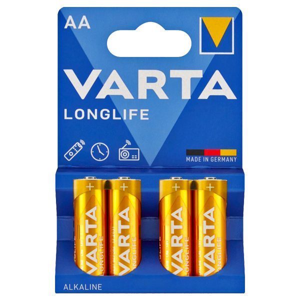 Varta Longlıfe Power Alkalin Aa Kalem Pil 4lü Paket Fiyat (4172)