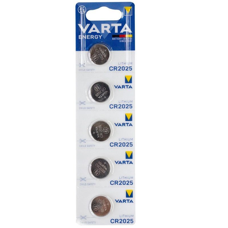 Varta Cr2025 3 Volt Lityum Pil 5li Paket Fiyat (4172)