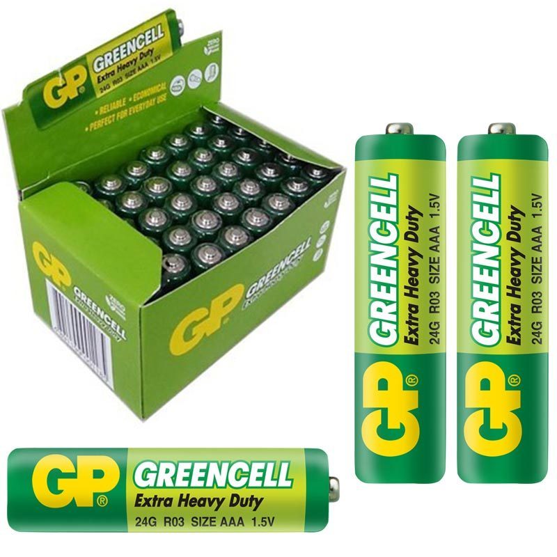 Gp 24g-2s2 Greencell Aaa İnce Kalem Pil (40 Lı Paket) (4172)