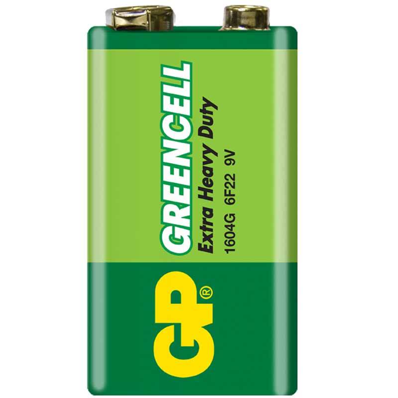 Gp 1604g-b Greencell 9 Volt Pil (10lu Paket) (4172)