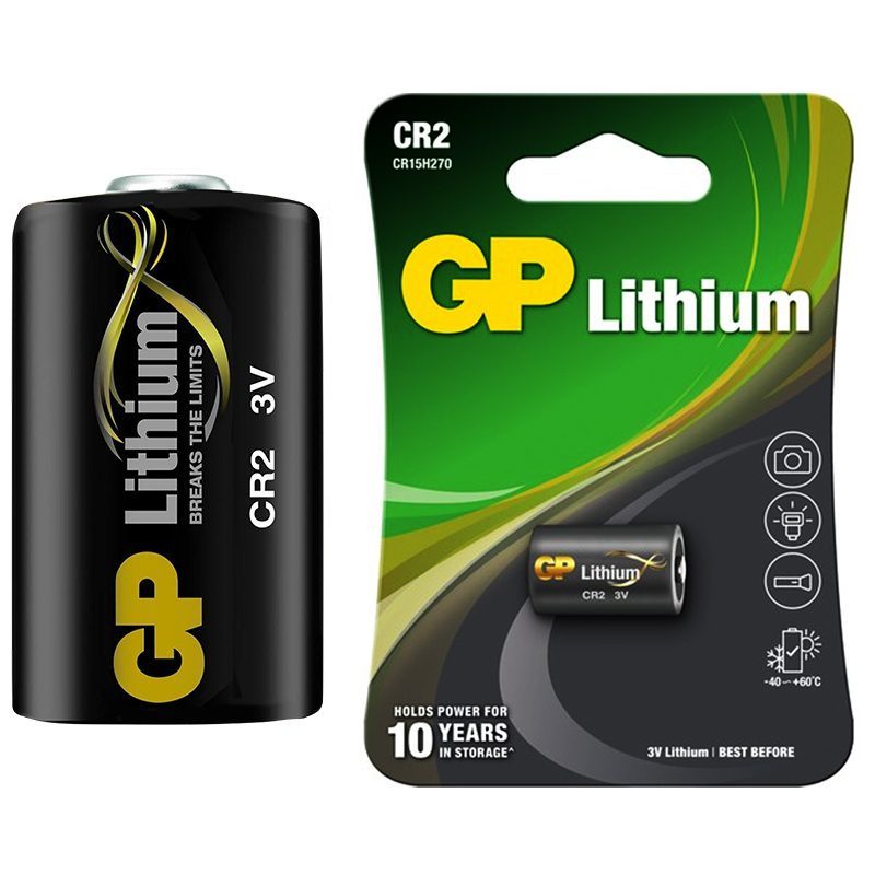 Gp Cr2 3 Volt Lithium Fot.mak. Pili (cr2e-2ue1) (4172)