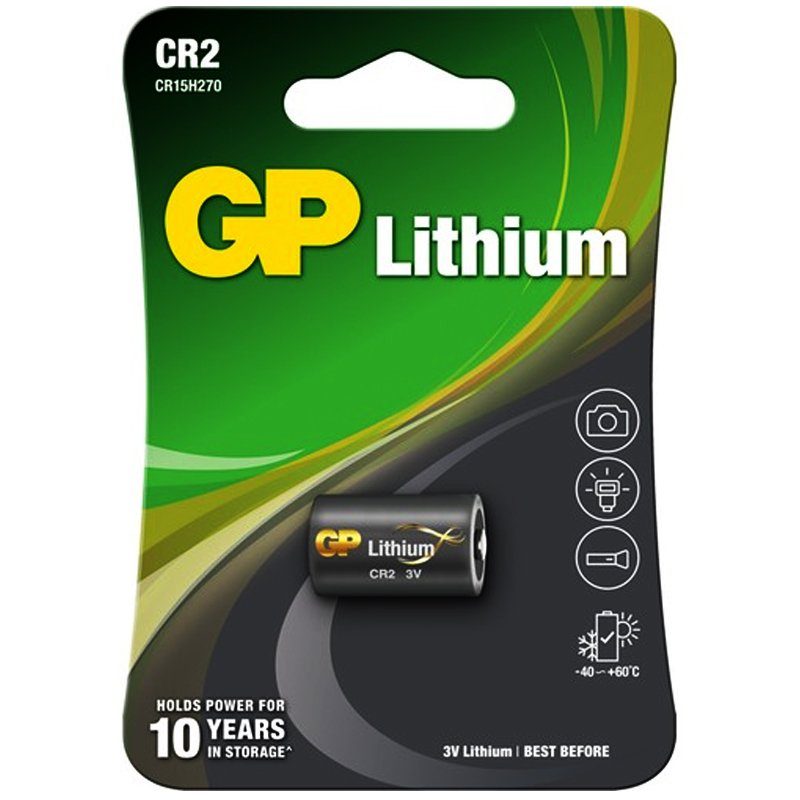 Gp Cr2 3 Volt Lithium Fot.mak. Pili (cr2e-2ue1) (4172)