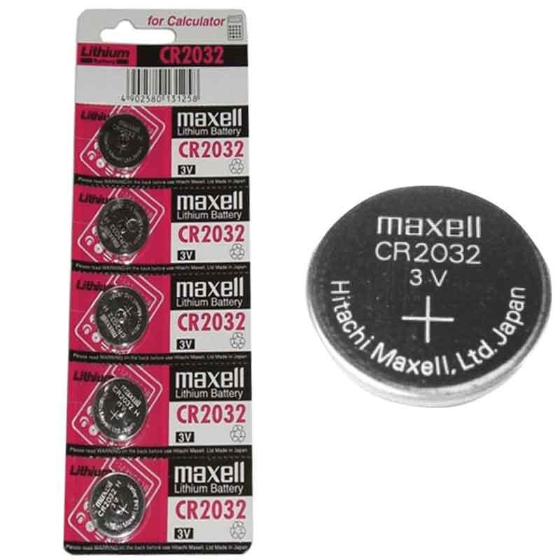 Maxell Cr2032 3v Lıtyum Para Pil 5li Paket (4172)