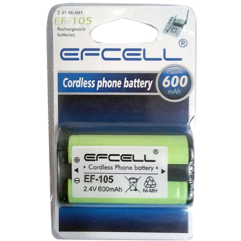 Efcell Ef-105 Telsiz Tel. Pili Mp105  (2.4v -600ma) (hhr-p105) (4172)