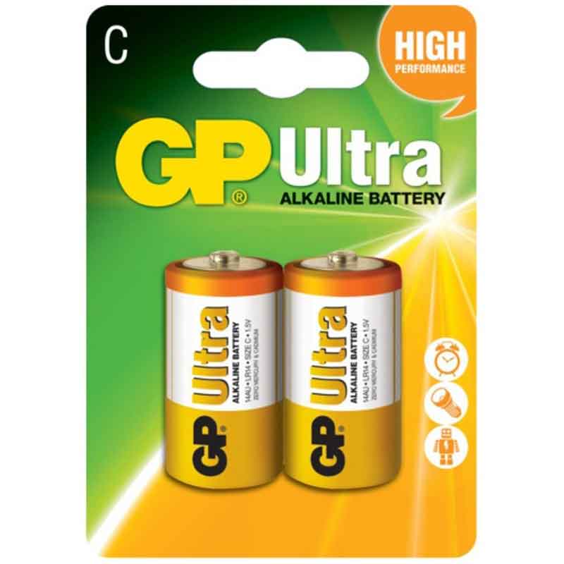 Gp 14au Ultra Alkalin Orta C Boy Pil Paket Fiyat (4172)