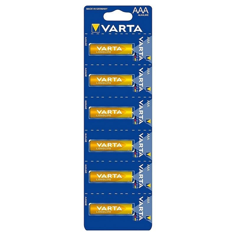 Varta Longlıfe Alkalin Aaa İnce Kalem Pil 6lı Paket (4172)