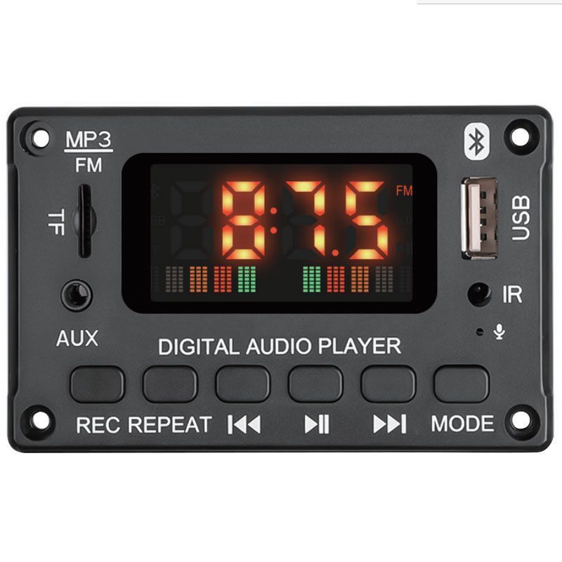 Magıcvoıce G021 Usb/sd/aux/bluetooth/uk/2*40w Anfi Çıkış-geniş Lcd Ekran Oto Teyp Çevirici Dijital Player Board (4172)