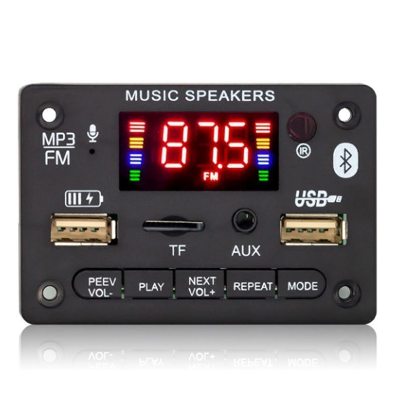 Magıcvoıce G018 Usb/sd/bluetooth-kumanda-2*40w Anfi Çıkışlı Oto Teyp Çevirici Dijital Player Board (4172)