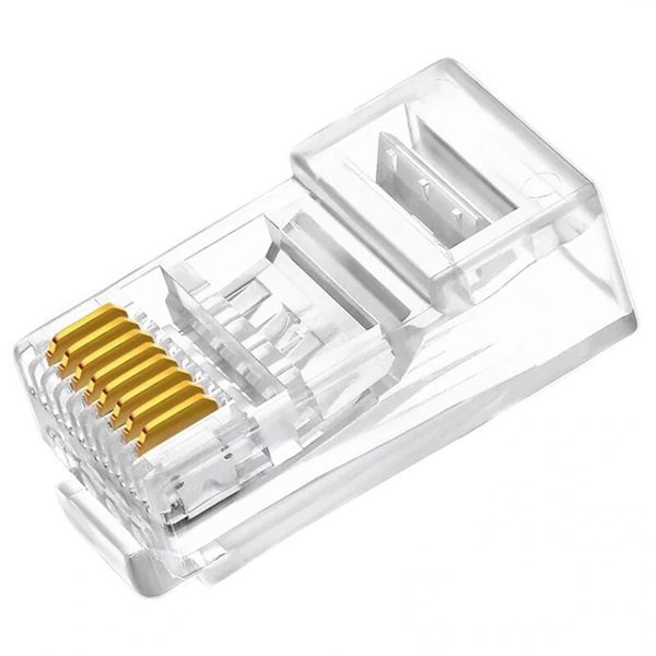 Ez Rj45 Cat5/cat6 Açık Uçlu Soket 8p/8c Elektromer (100lük Paket) (4172)