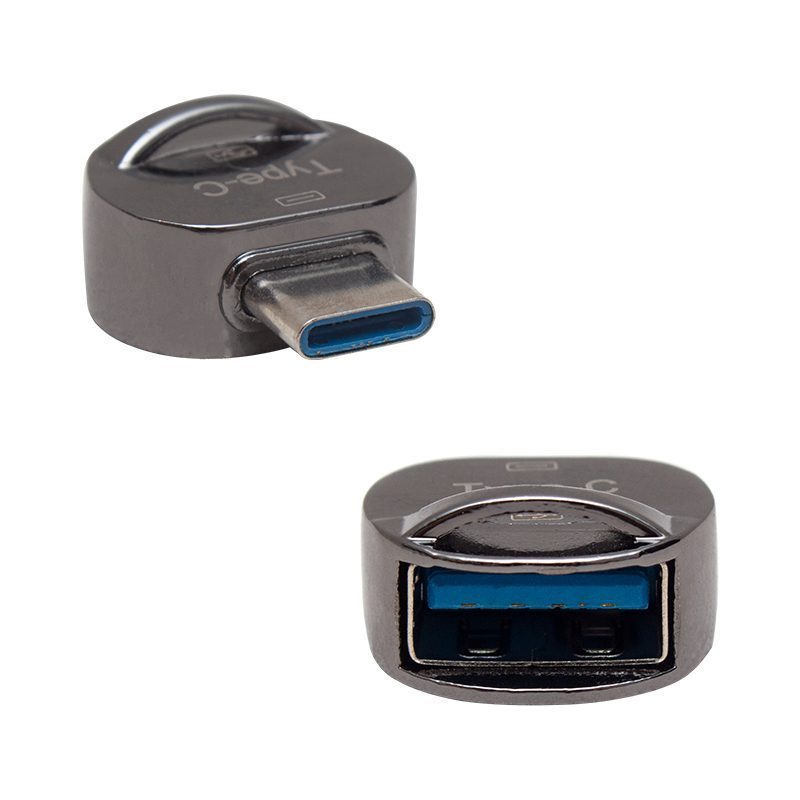 Type-c To Usb Otg Çevirici (altı Oval) (4172)