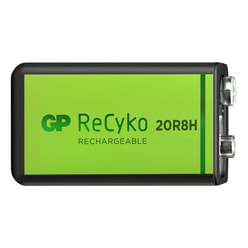 Gp Recyko 9 Volt 200 Mah Nı-mh Şarjlı Pil Gp20r8h-2e1-(gprhv208r075) (4172)