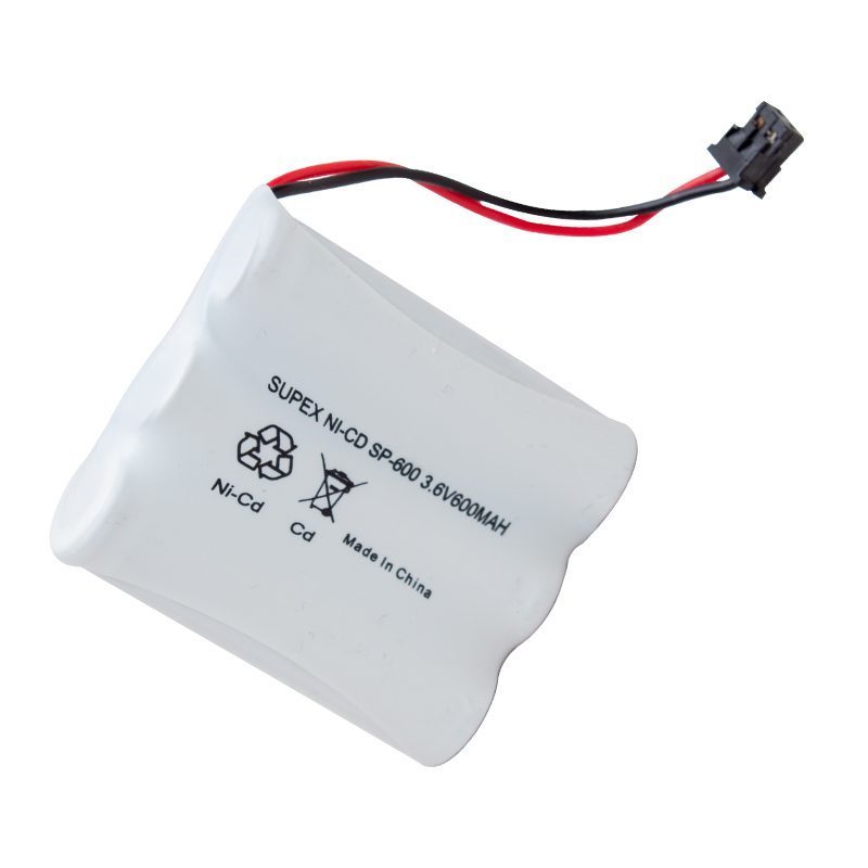 Supex Sp-600 Nı-cd 3lü Kalem Açık 3.6 Volt 600 Mah Telsiz Telefon Pili (4172)