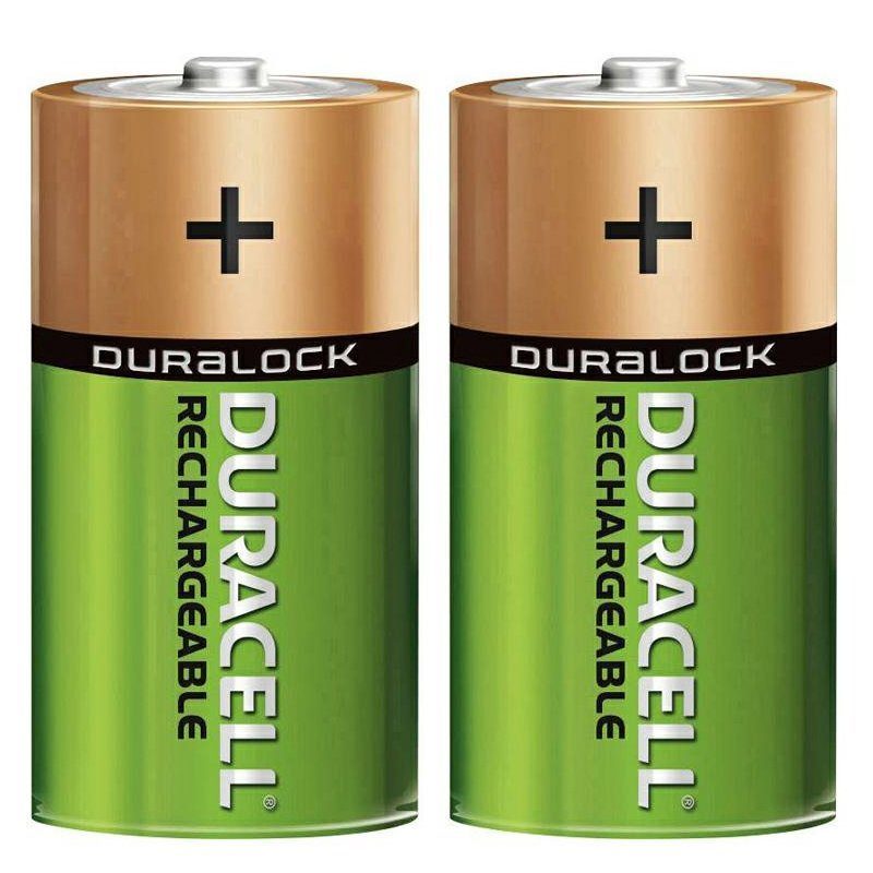 Duracell C Orta Boy 3000 Mah Nı-mh Şarj Edilebilir 2li Pil (hr14/dc1400) (4172)