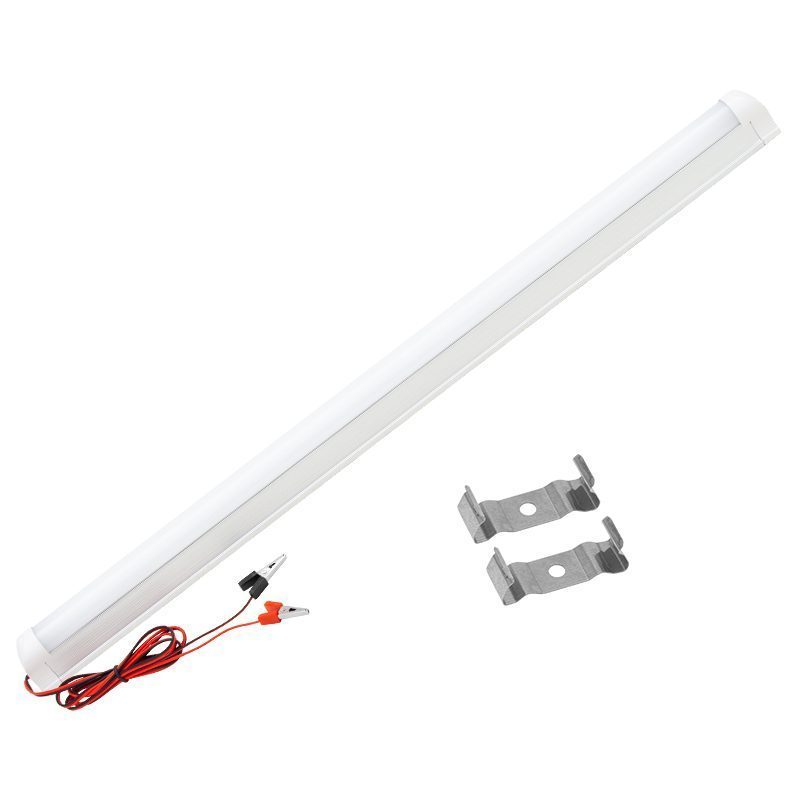 60 Cm Akü Maşalı 12 Volt - 10 Watt T8 İnce Led Lamba (4172)