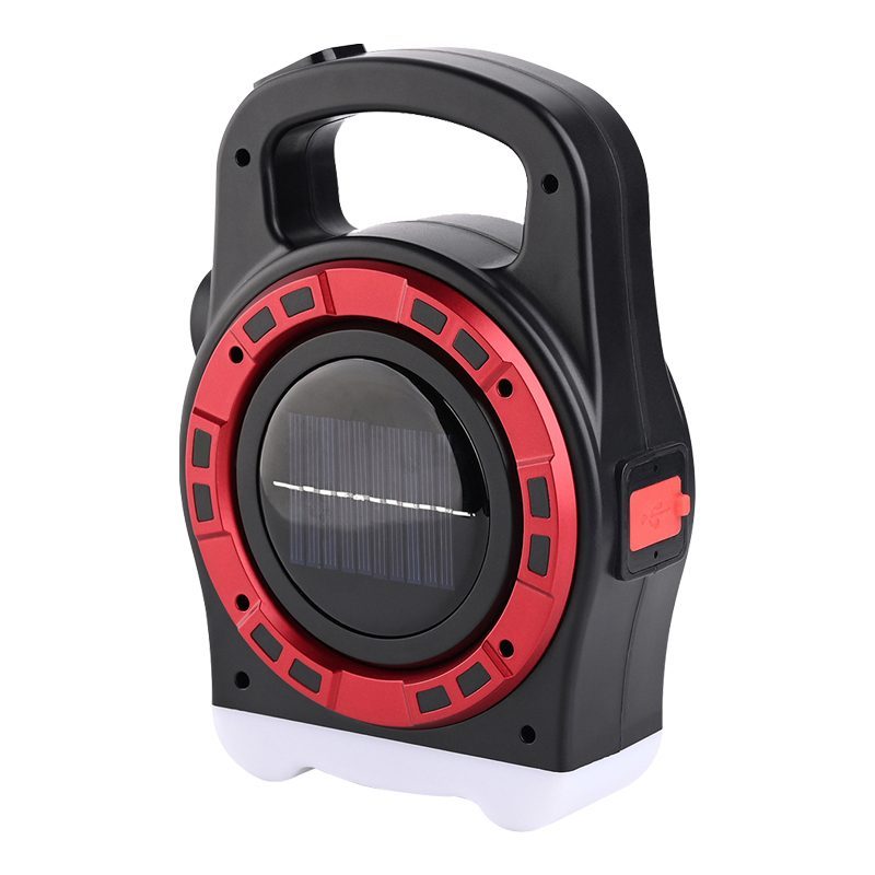 Hb-6678c Cob Ledli 20 Watt 3 Kademeli Şarj Edilebilir Usb Çıkışlı Solar Lamba (4172)