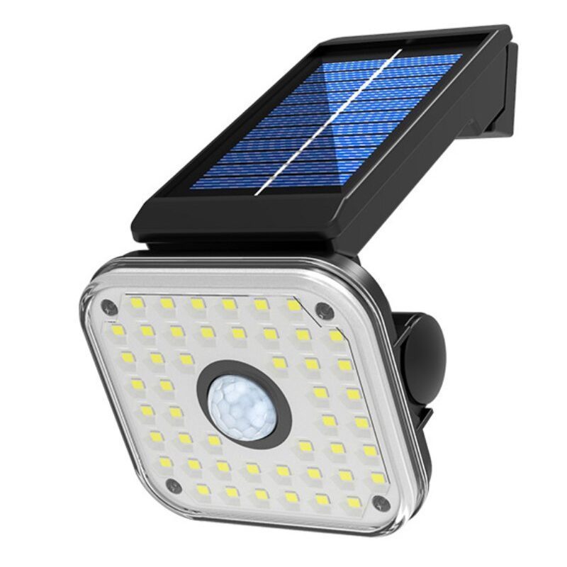 Lf-1750b 48 Smd Ledli 3 Modlu Sensörlü Solar İndiksiyon Duvar Lambası (4172)