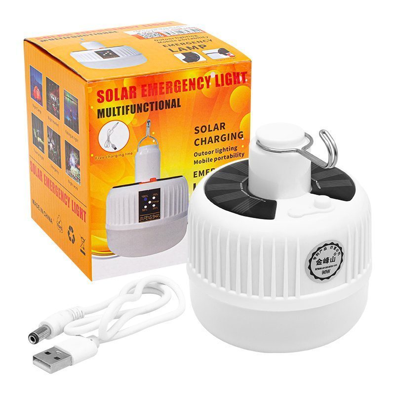 90 Watt 24 Ledli Çok Fonksiyonlu Solar Acil Durum Lambası (4172)