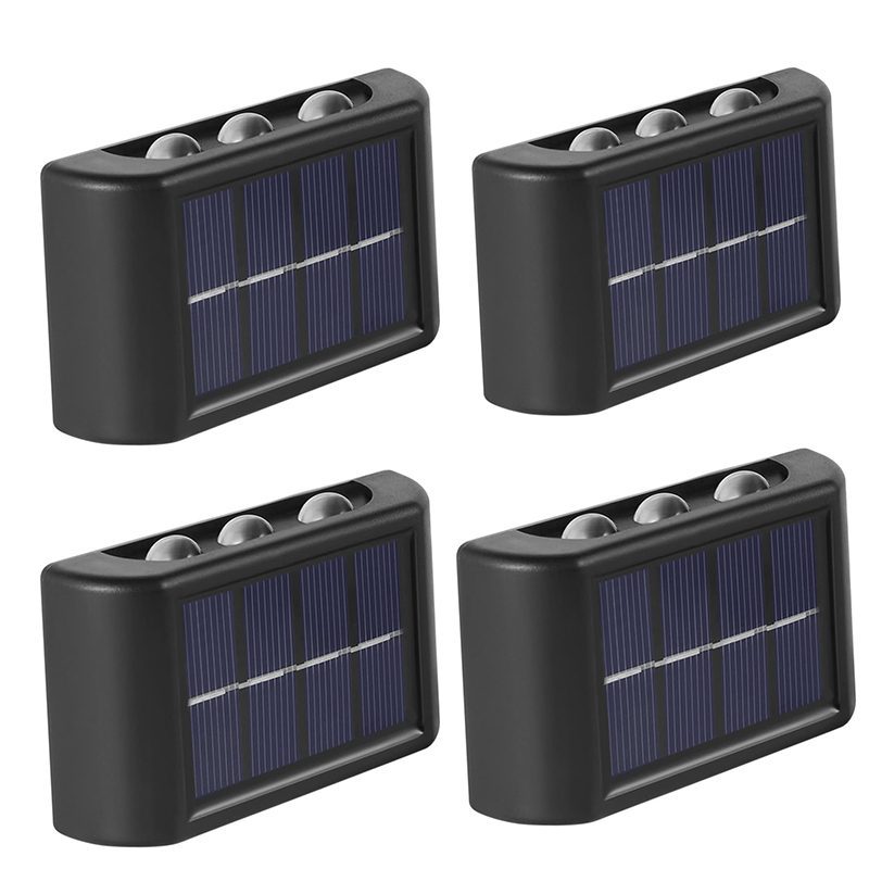 Duvar Lambası 4lü Set Solar Aplik (4172)