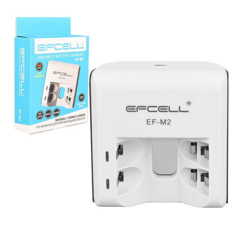 Efcell M2 Aa/aaa 2li Pil Şarj Cihazı (4172)