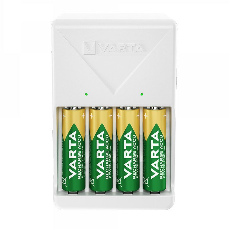 Varta 4xaa 2100 Mah Pilli Beyaz Plug Pil Şarj Cihazı (4172)