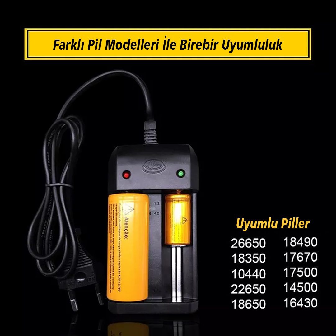 4.2v 1000ma Pil Şarj Cihazı (4172)