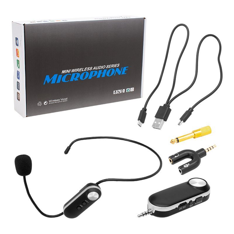 Magıcvoıce Mv-1306h Uhf 1 Headset Şarjlı Kablosuz Telsiz Mikrofon (4172)