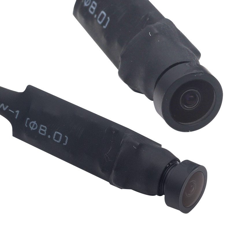 Hello Hl-19309 3.6mm 800 Tvl 1/4 Sensor Ses Çıkışlı Yuvarlak Tip Mini Kamera (4172)