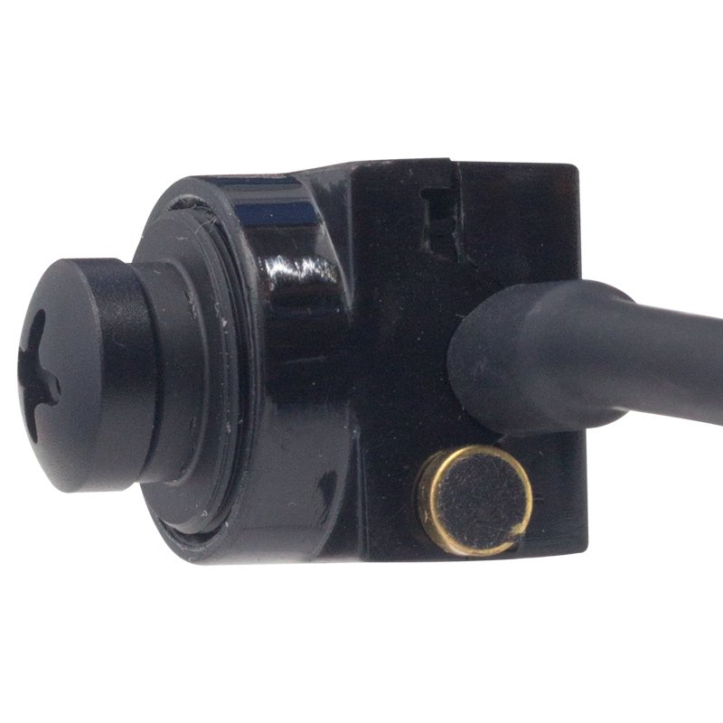 3.6mm 800 Tvl 1/4 Sensor Mikrofonlu Siyah Vida Model Mini Kamera (4172)