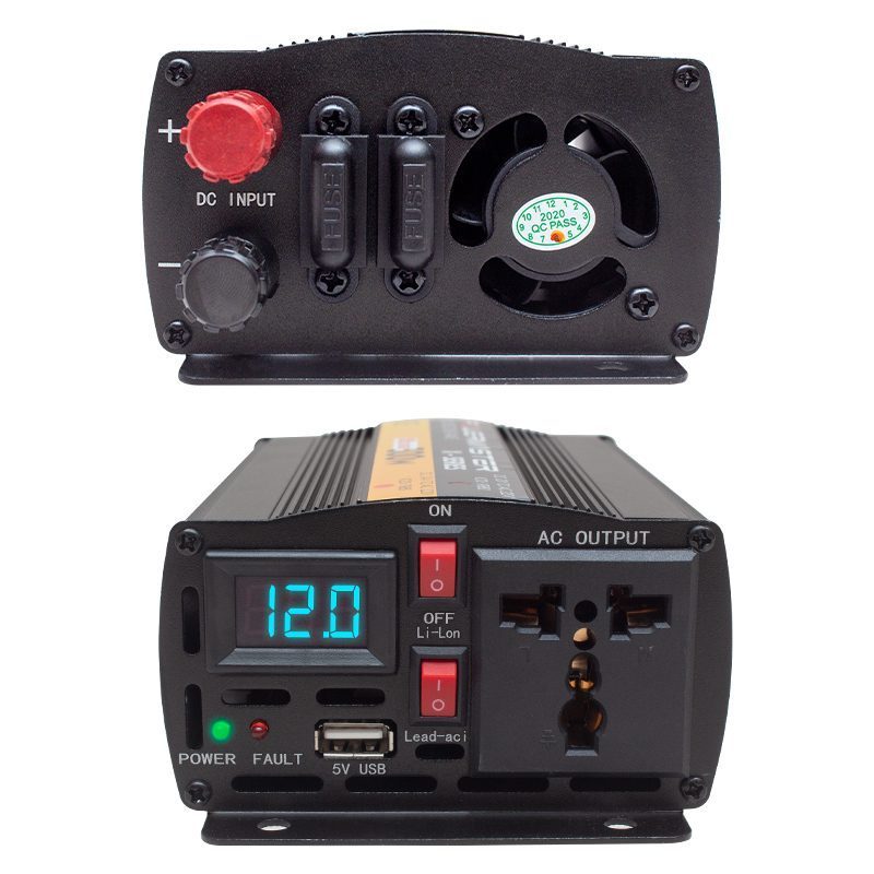 Tek Dijital Ekran 12 Volt - 600 Watt Modıfıed Sınus Wave Inverter (4172)