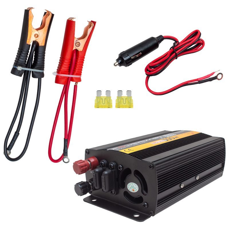 Tek Dijital Ekran 12 Volt - 300 Watt Modıfıed Sınus Wave Inverter (4172)