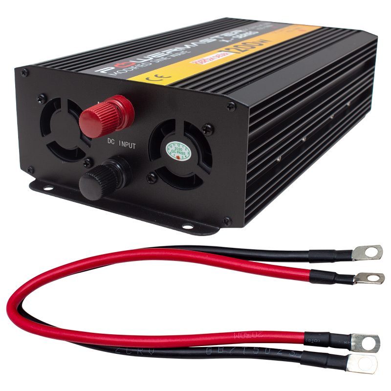 Tek Dijital Ekran 12 Volt - 1200 Watt Modıfıed Sınus Wave Inverter (4172)