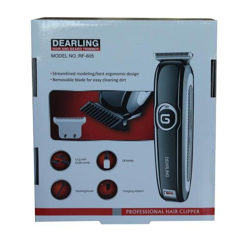 Dearling Rf-605 Şarjlı 3 Başlıklı Saç Sakal Makinesi (4172)