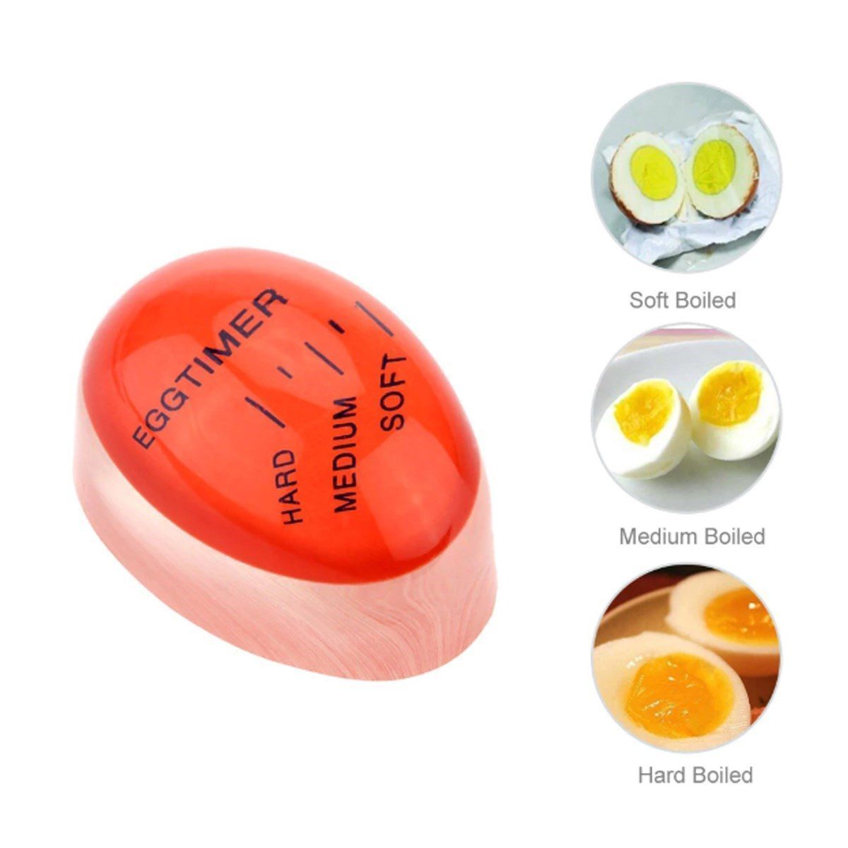 Yumurta Haşlama Aparatı Dublör Yumurta Pişirme Aleti Egg Timer (4172)