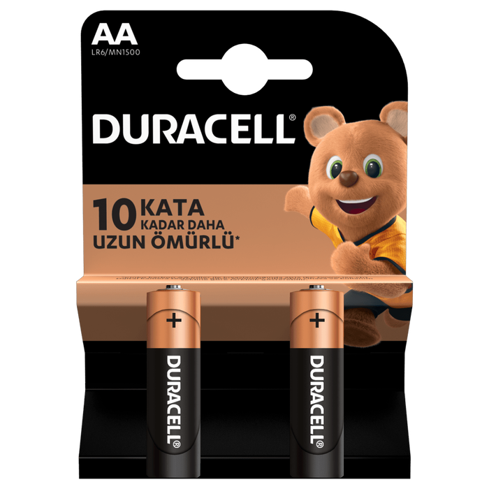 Duracell Aa Kalem Pil 2&apos;li (4172)