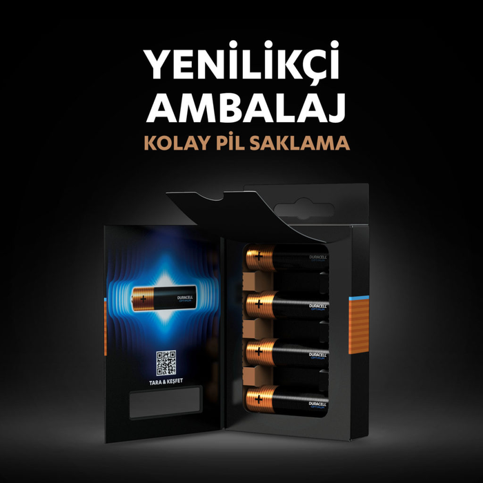 Duracell Optımum Aa Kalem Pil 4lü (4172)