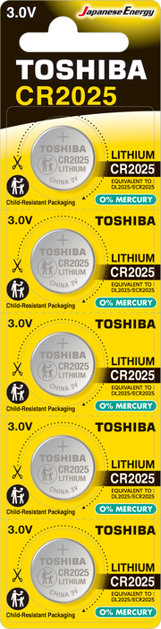 Toshiba Cr 2025 Lithium 5&apos;li Pil (4172)